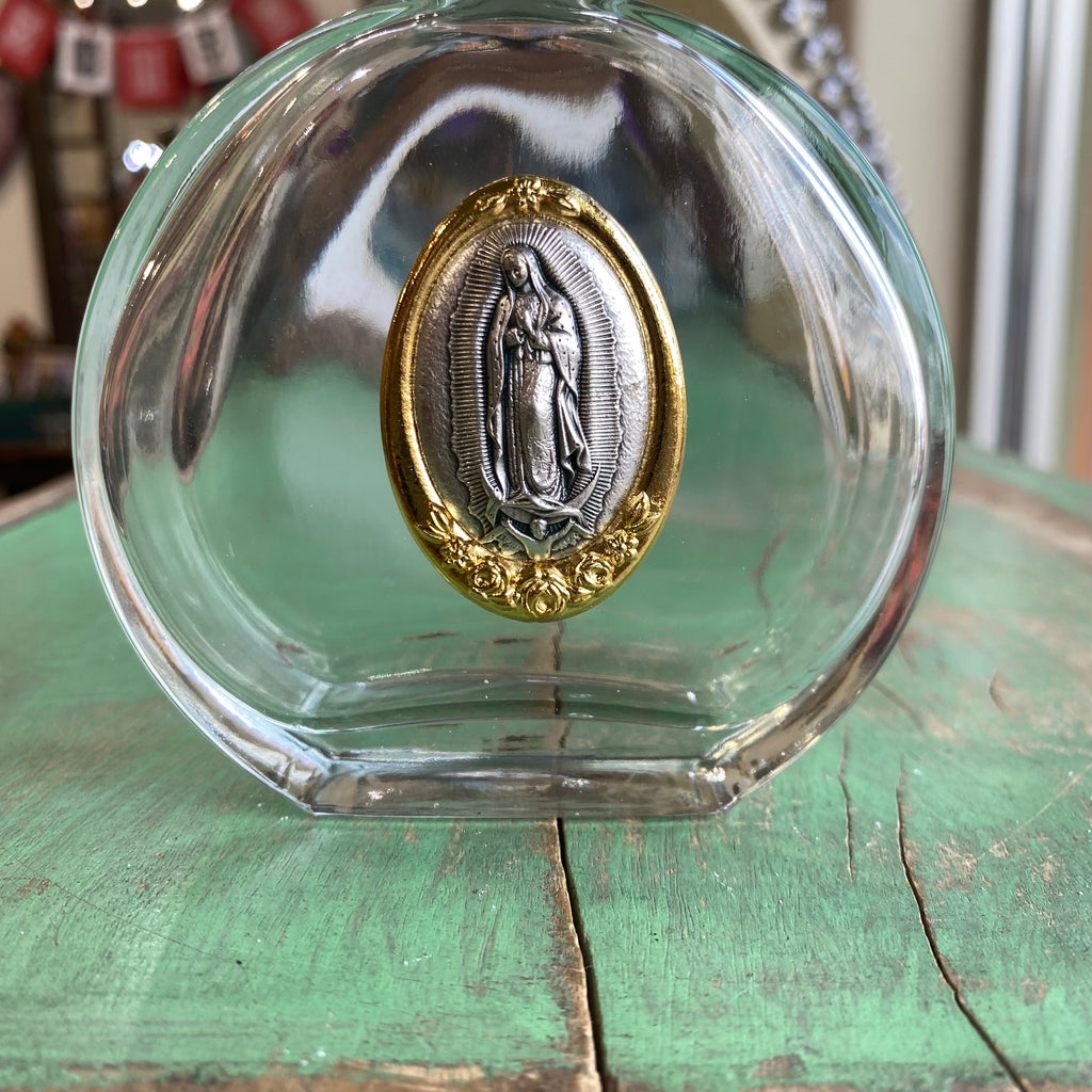 Large Glass Holy Water Bottles