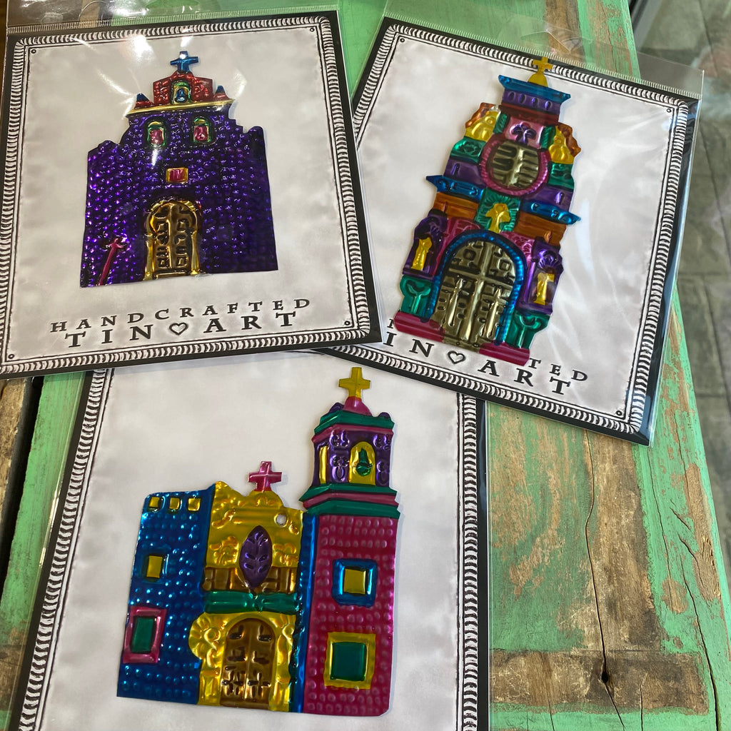 Packaged Tin Art Ornaments