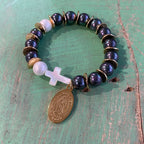 Mother of Pearl Rosary Bracelet