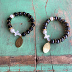 Mother of Pearl Rosary Bracelet