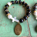 Mother of Pearl Rosary Bracelet
