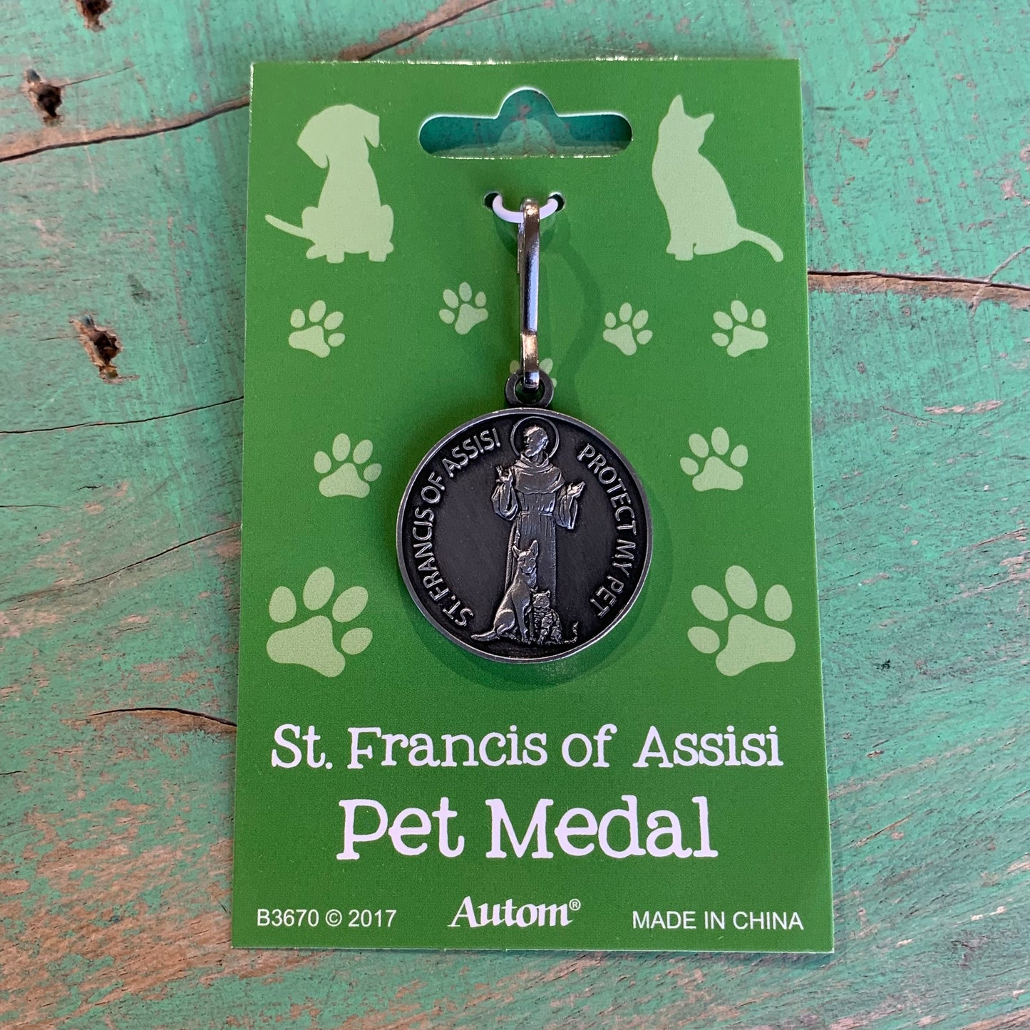 St Francis Pet Medal