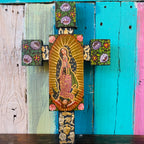 Floral Milagros OLG Cross