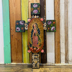 Floral Milagros OLG Cross