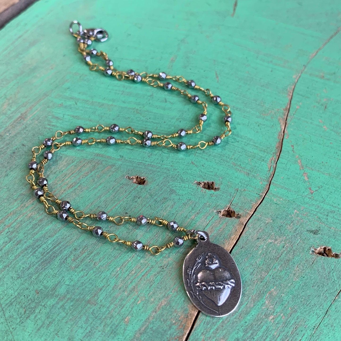 Simply Sacred Necklace and Earrings Set