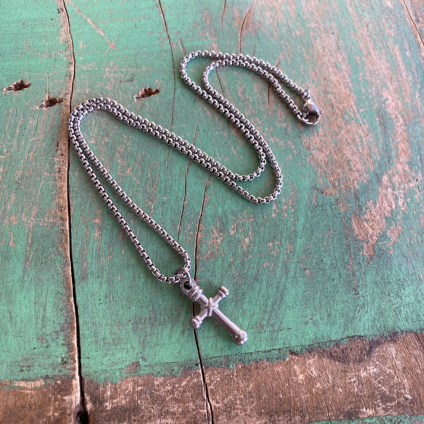 Stainless Steel Small Saviour Necklaces