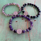 Bright St. Benedict Silver Bracelet