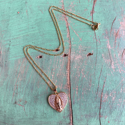 The Heart of Our Lady Necklace