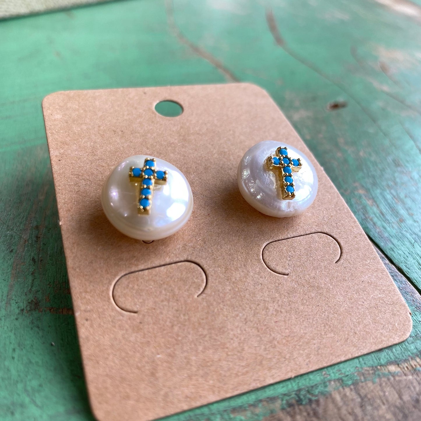 Jesus's Perfect Pearl Earrings