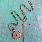 Gold Stainless Steel Padre Nuestro Prayer Chain