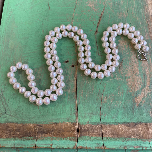 Freshwater Pearl Toggle Necklace