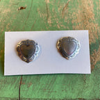 Sterling Silver Vintage Hearts