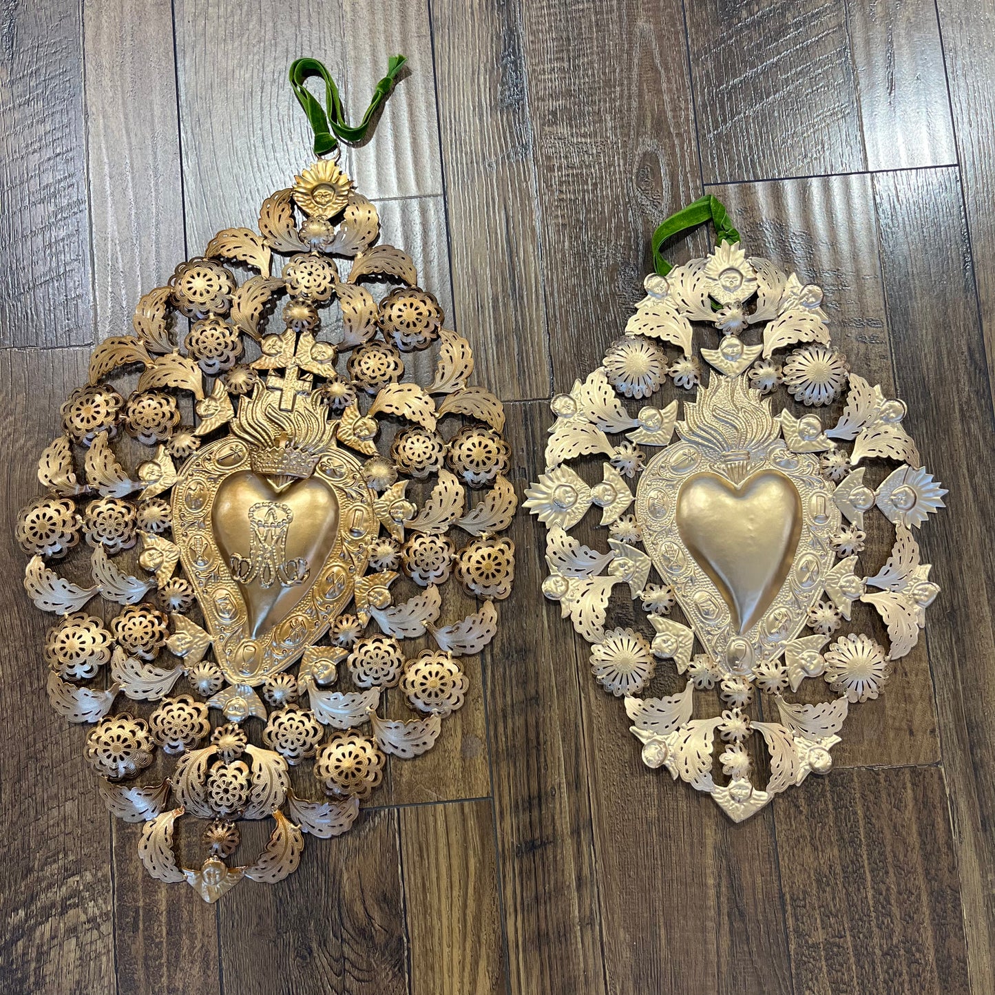 Cutout Sacred Heart Ornament