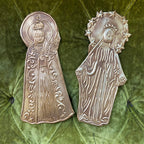 Our Lady Tin Ornaments