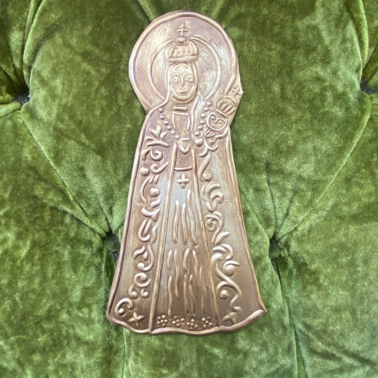 Our Lady Tin Ornaments