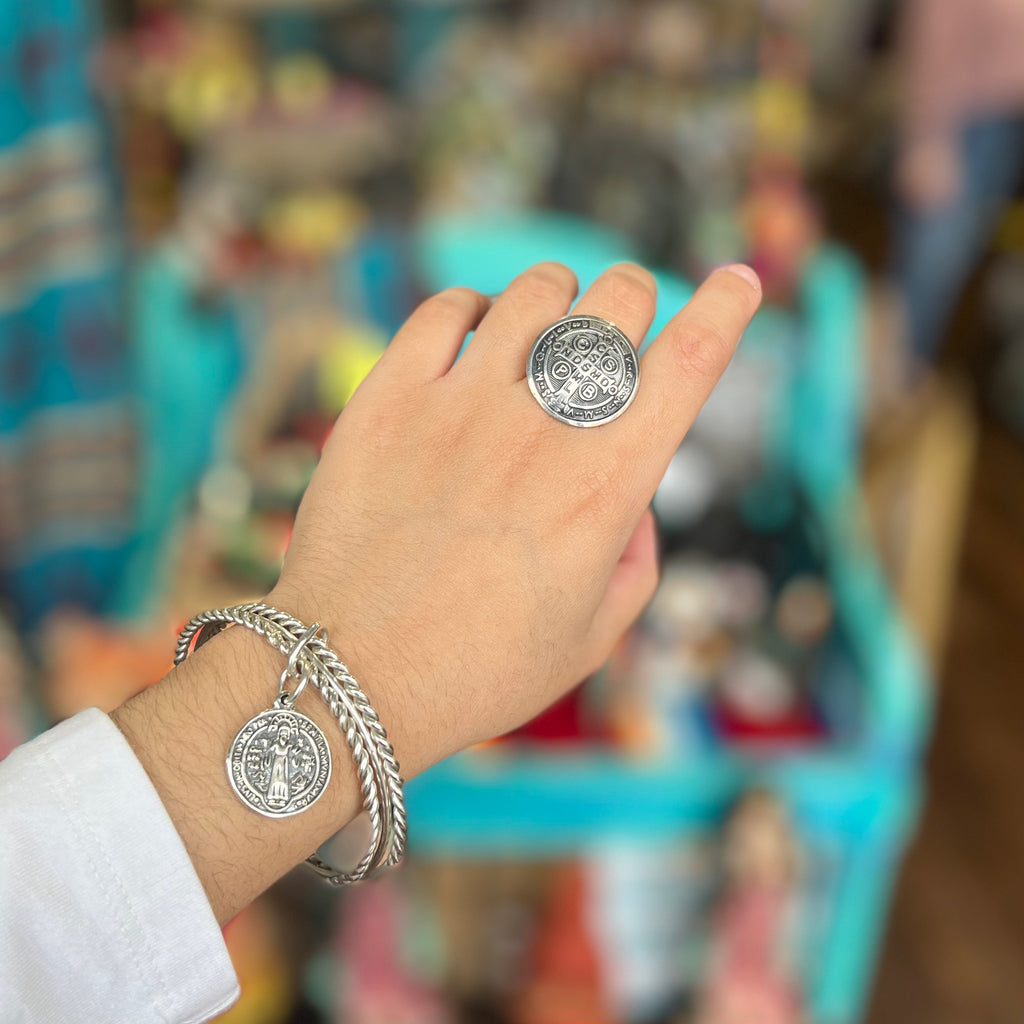 Sterling Silver Triple Bangle Set