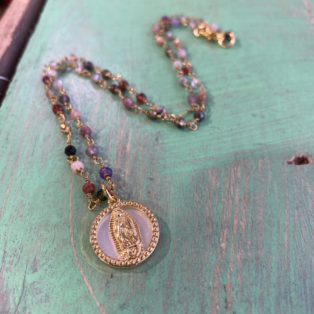OLG Royal Colors Necklace and Earrings Set