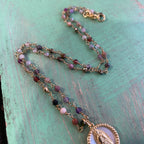 OLG Royal Colors Necklace and Earrings Set