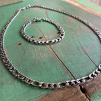 Stainless Steel Cuban Link Necklace or Bracelet