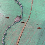 Miraculous Medal Rosary Necklace