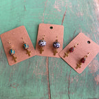 Boho Chic Cross Earrings