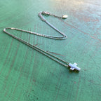 Sterling Silver Simple & Sweet Cross Necklace