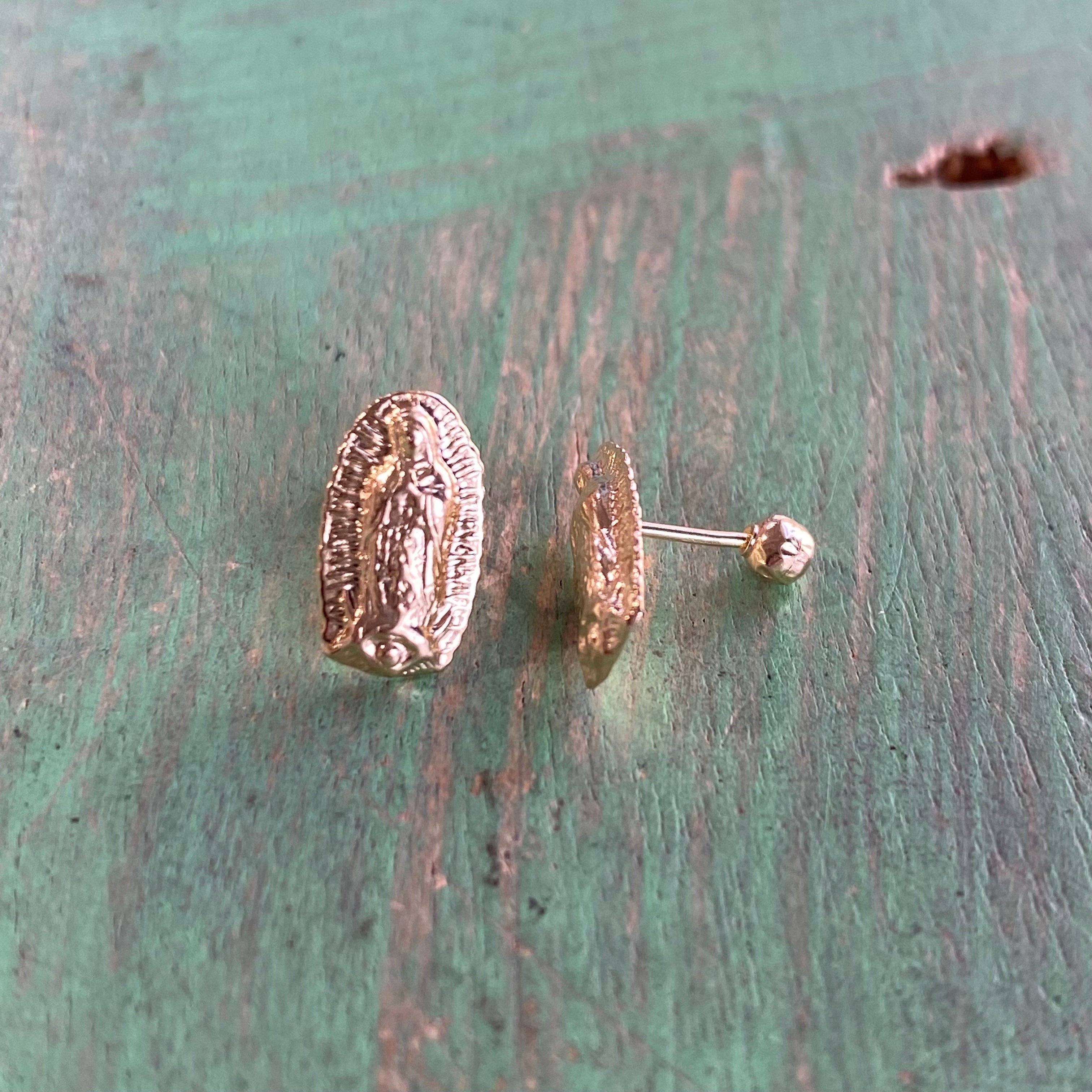 10k Gold Mini OLG Stud Earrings