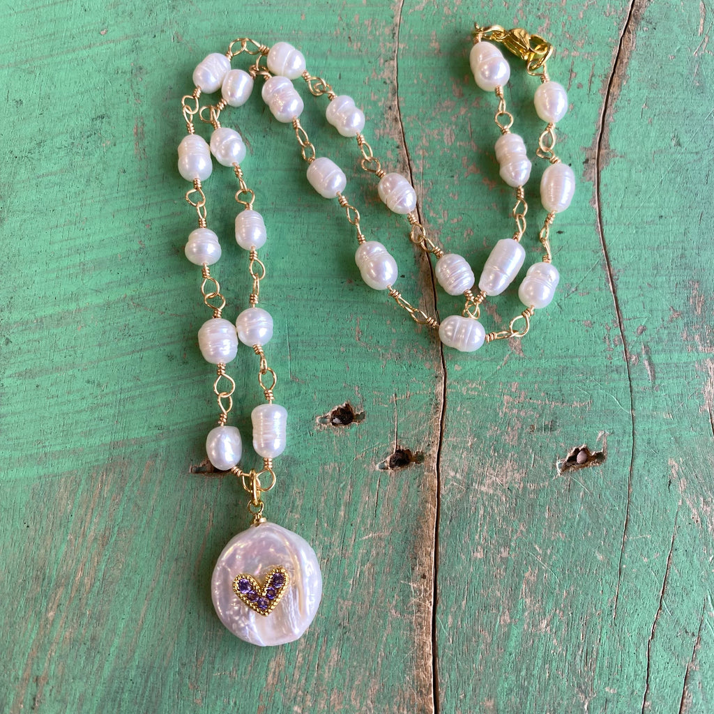 Love Like Jesus Pearl Necklace