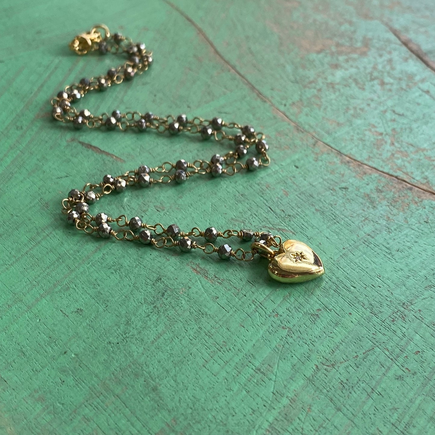North Star Heart Necklace
