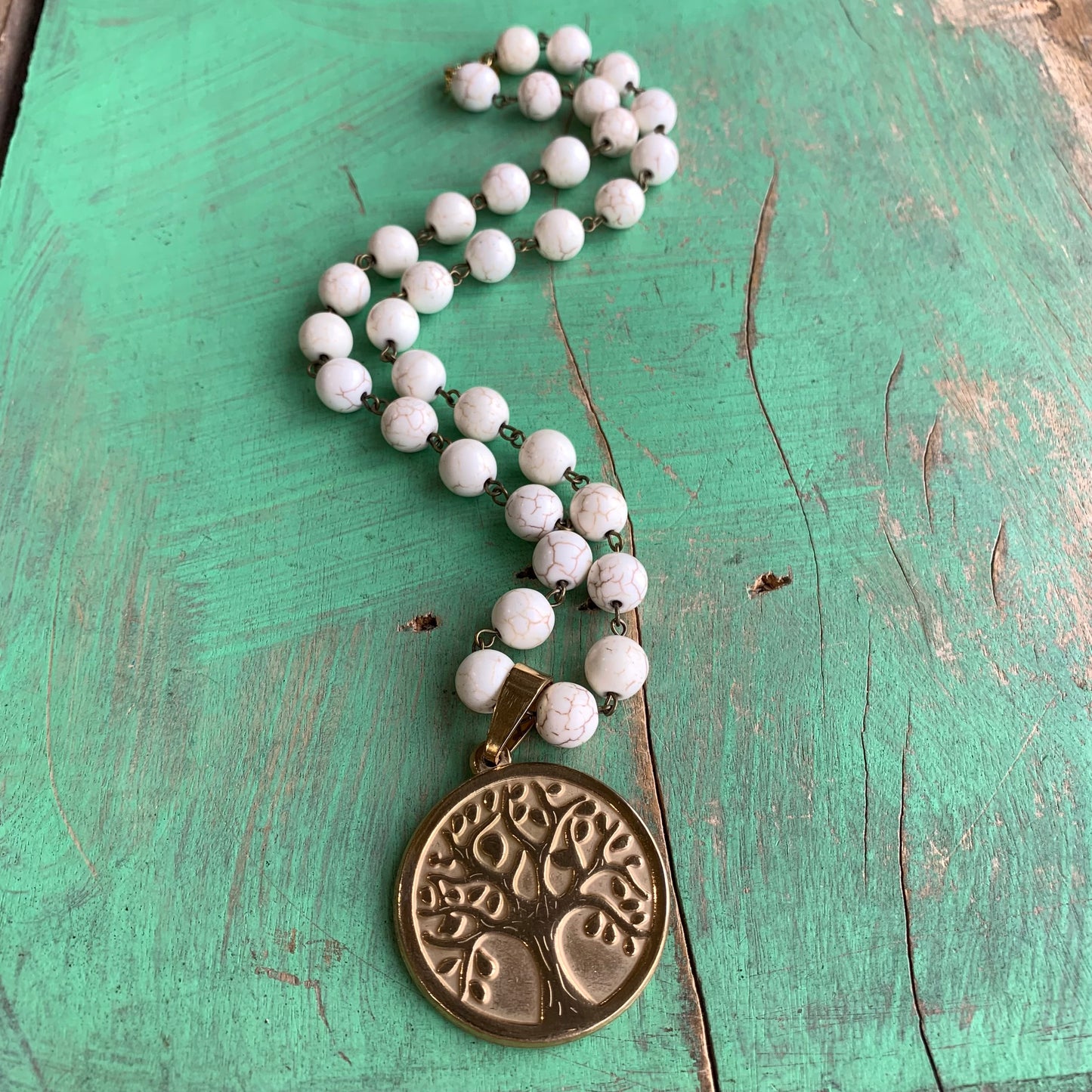 Ivory Tree of Life Necklace