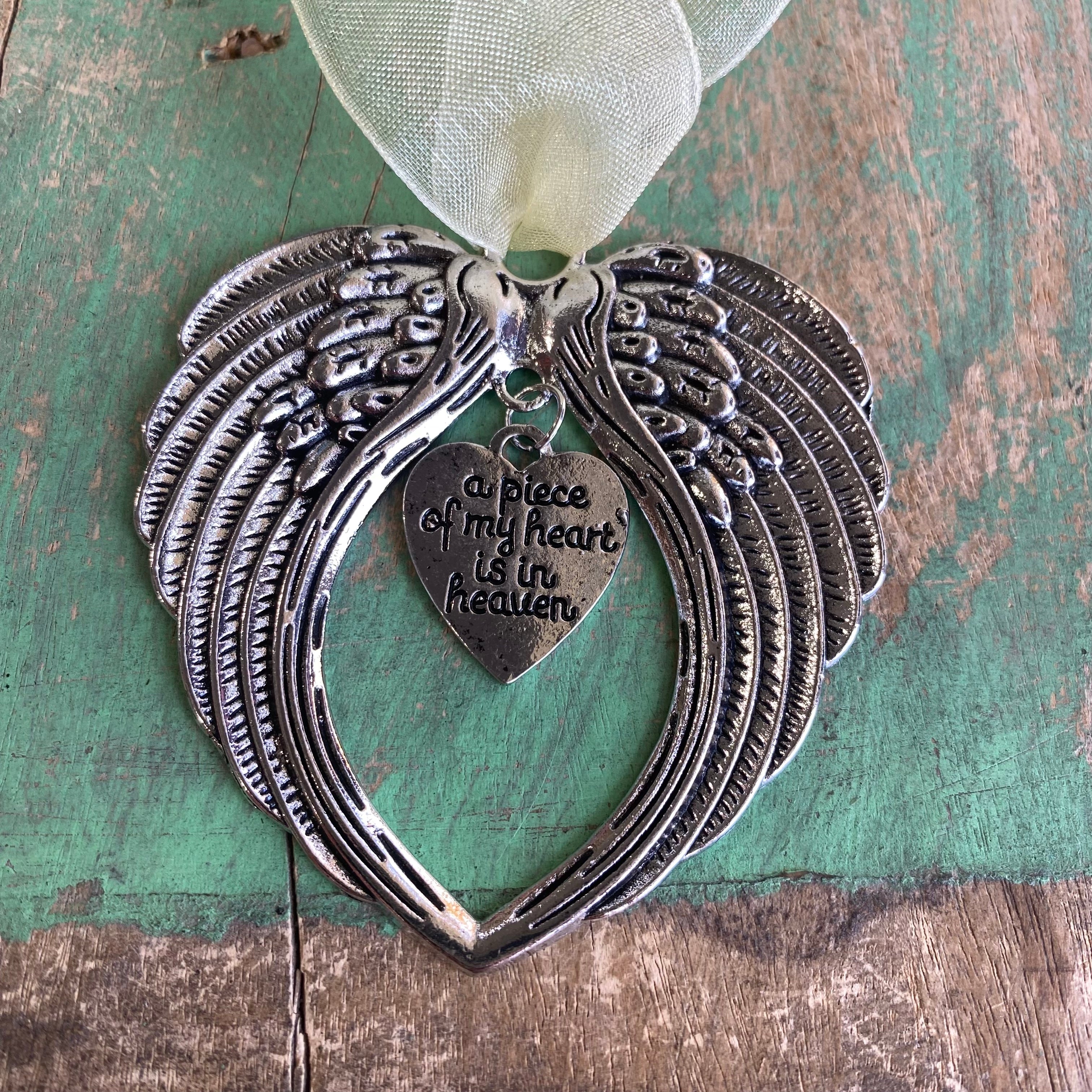 A Piece of My Heart is in Heaven Wings