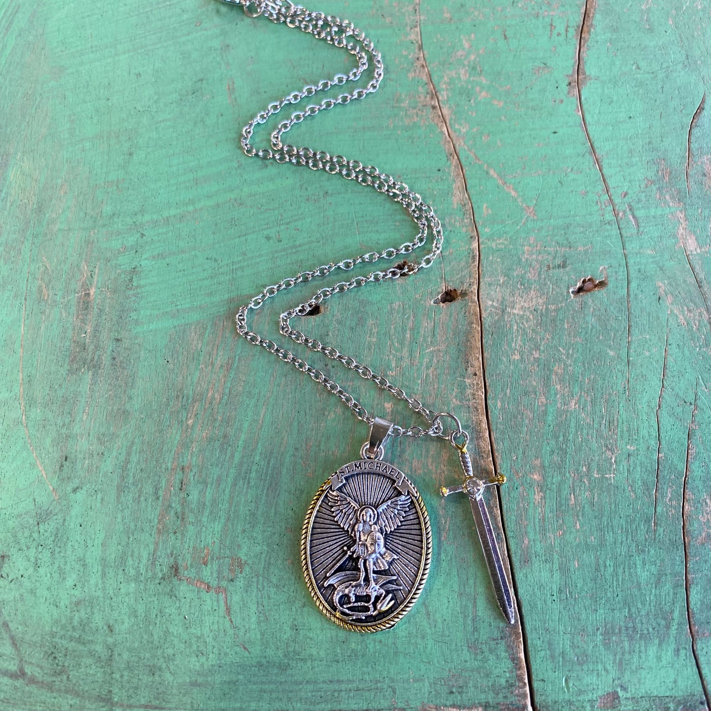 Sword of St Michael Necklace