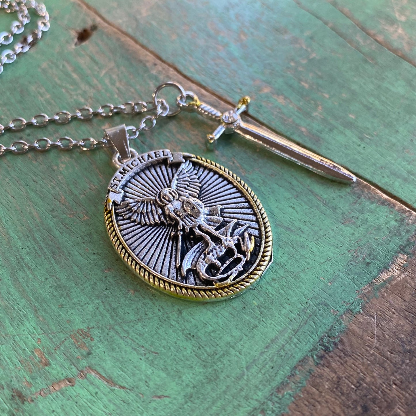 Sword of St Michael Necklace