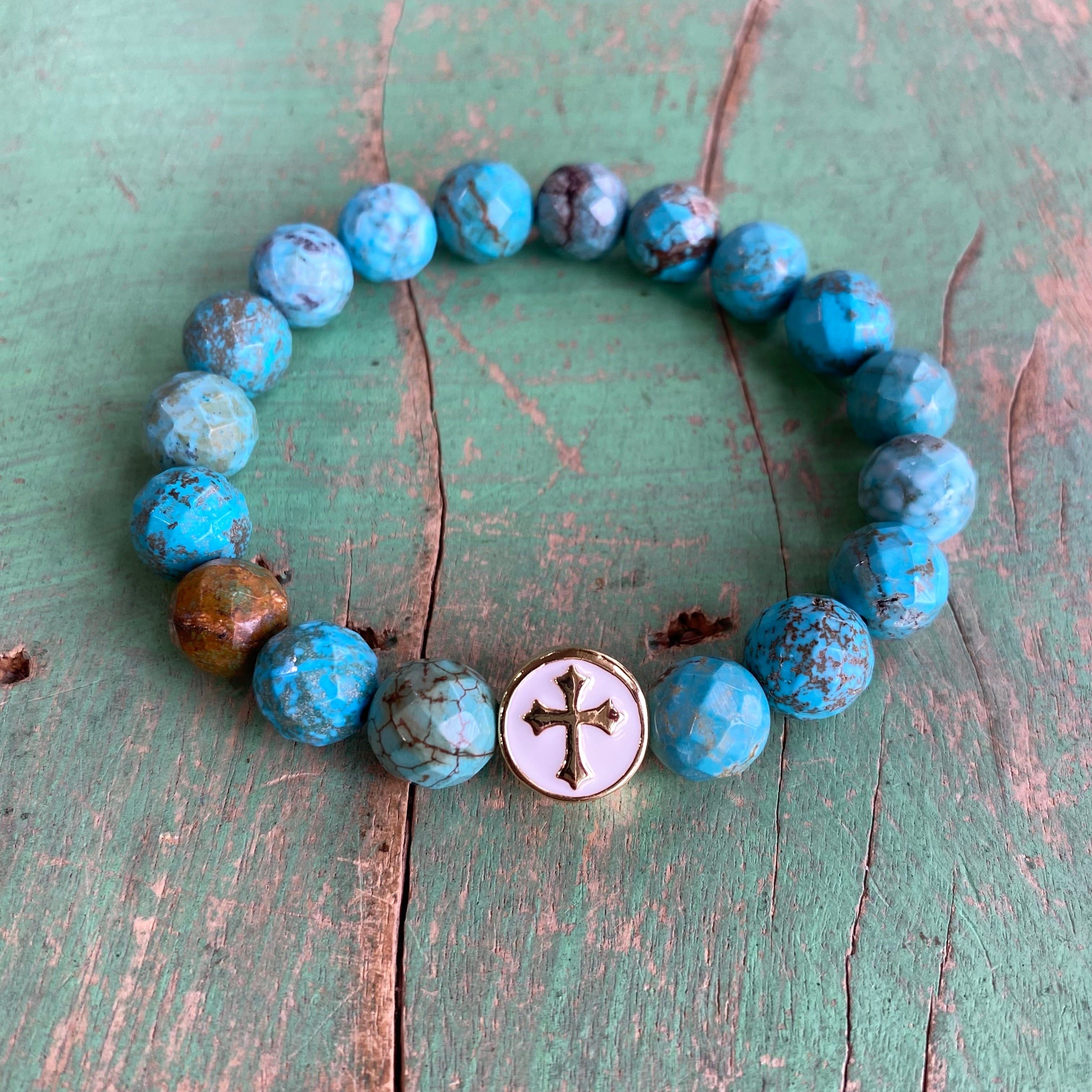 Spring Cross Bracelet