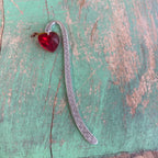 Crystal Heart Bookmarks
