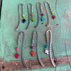 Dangling Colorful Cross Bookmarks
