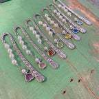 Pearl Flat Crystal Angel Bookmarks