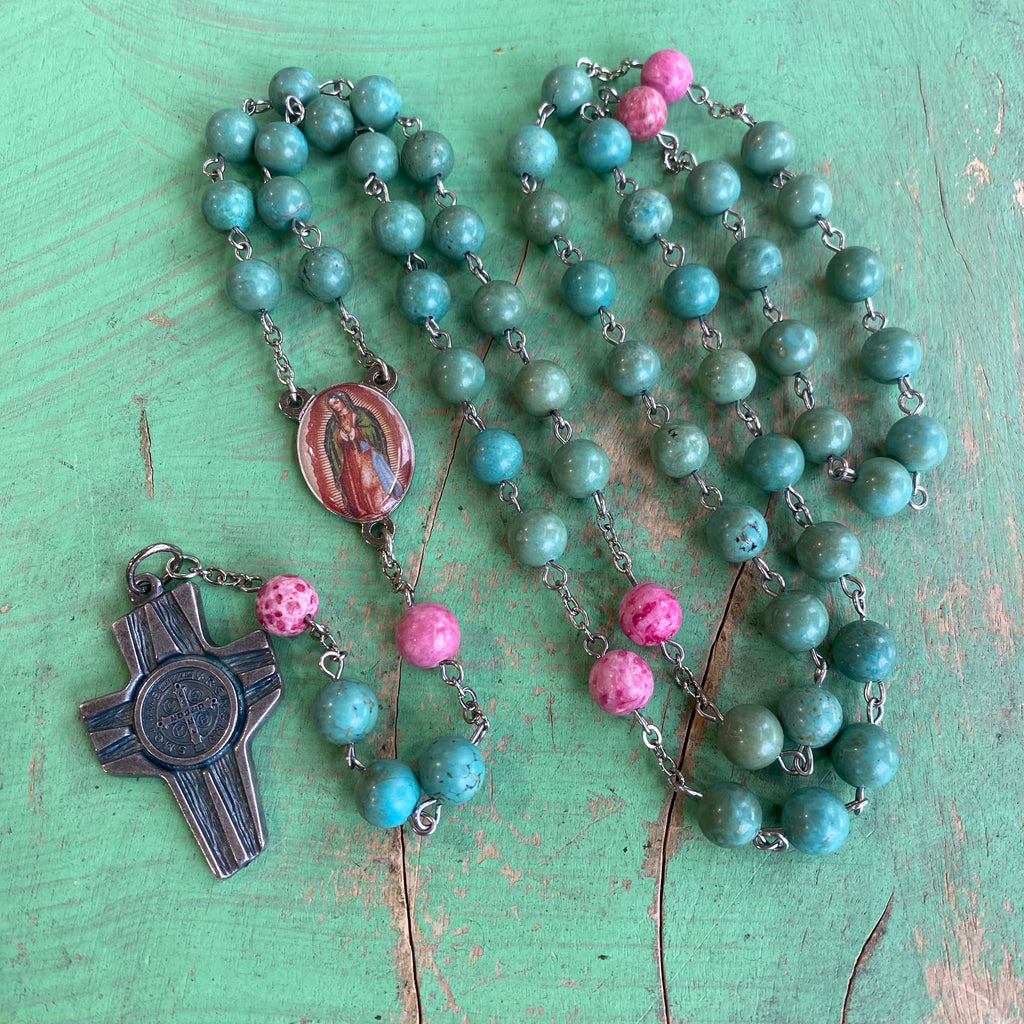 Turquoise OLG Rosary