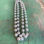 Linked Shell Pearl Necklaces