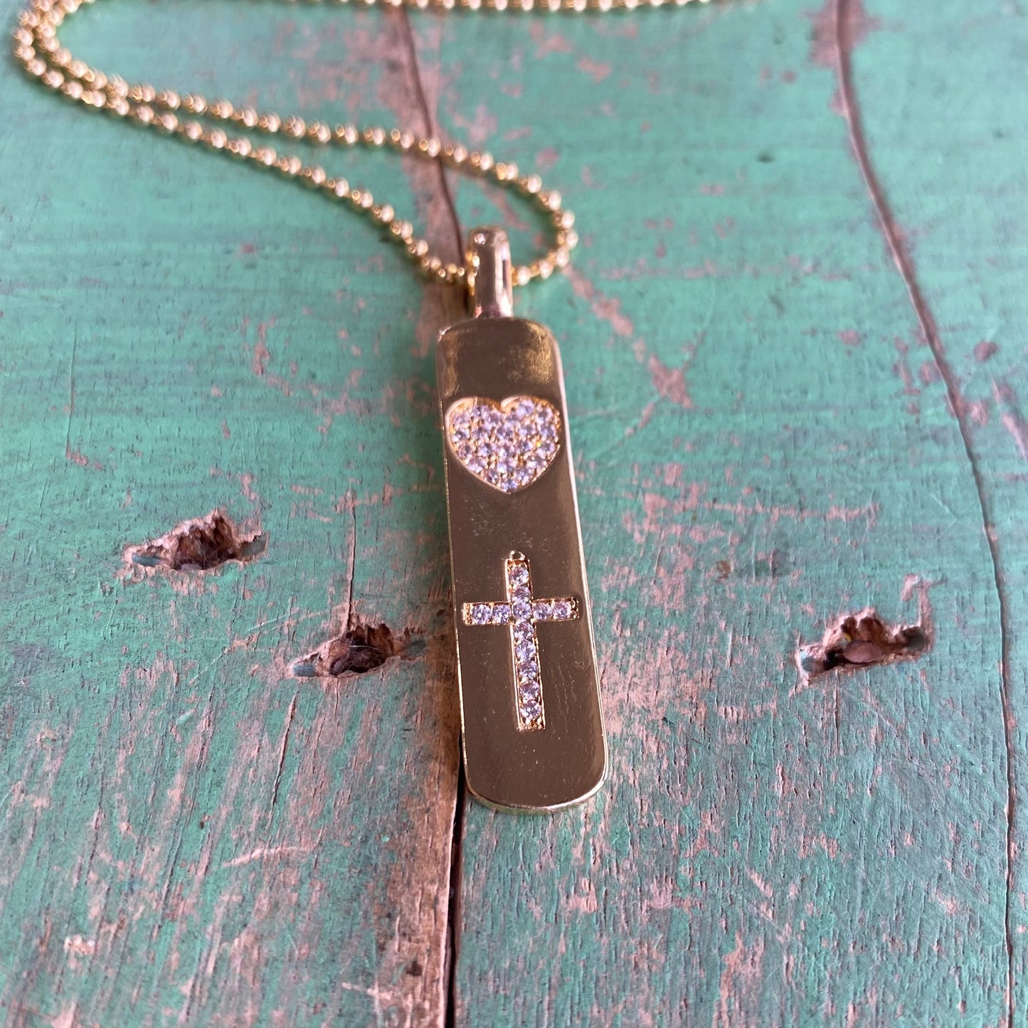 Love and Honor Jesus Chain Necklace