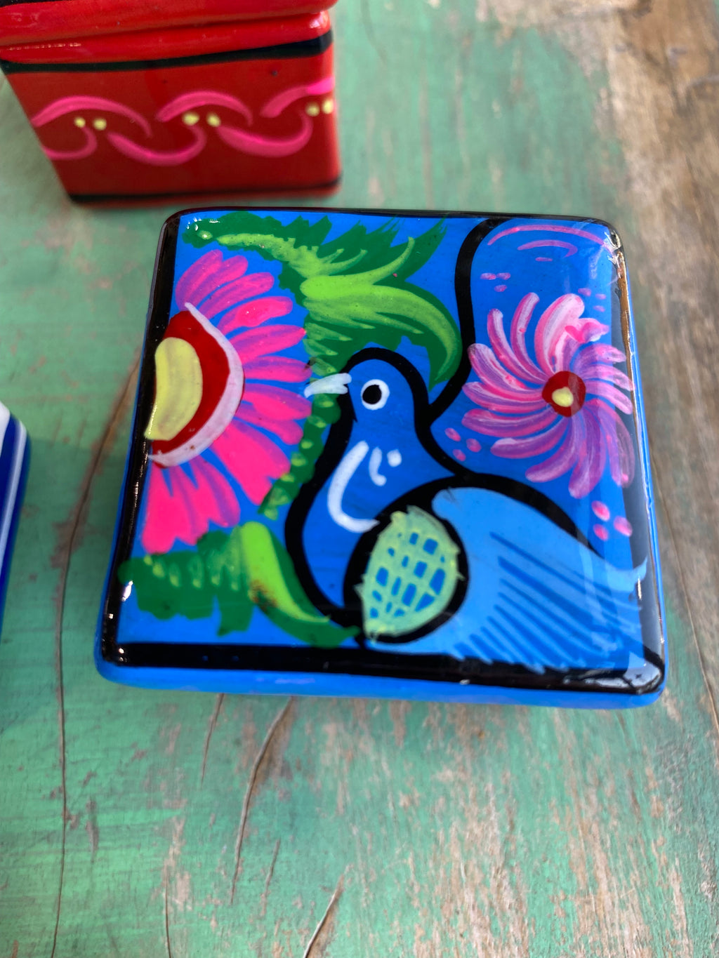 Holy Spirit Keepsake Cube Box