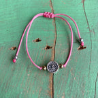Miraculous Medal Cord Bracelet