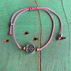 Miraculous Medal Cord Bracelet