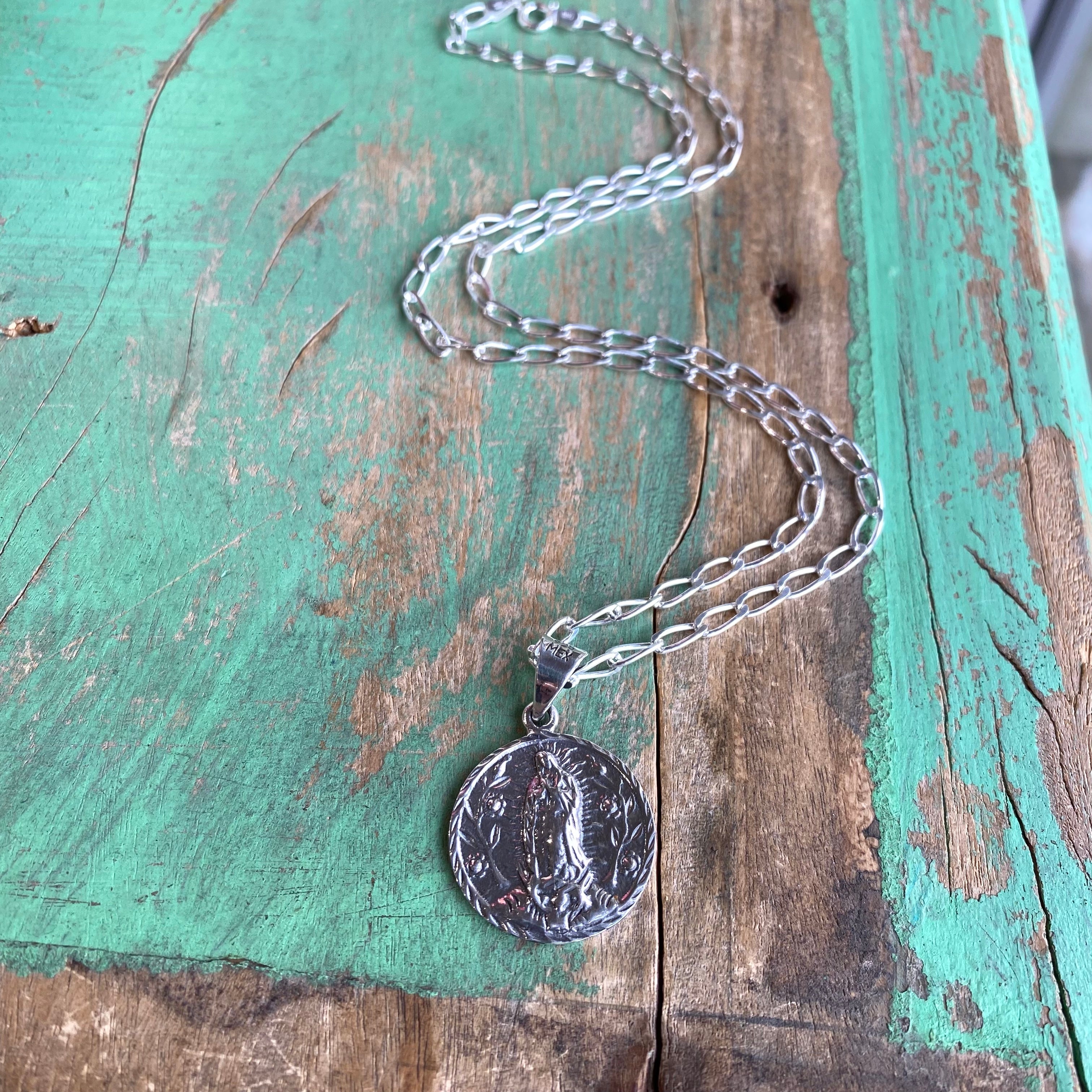Sterling Silver OLG Paperclip Necklace