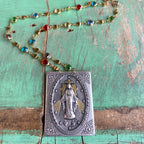 Big Italian Scapular Inspired Necklaces