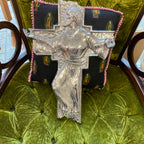 Pewter Jesus Wall Cross