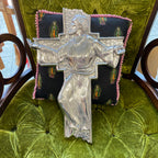 Pewter Jesus Wall Cross