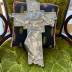 Pewter Jesus Wall Cross
