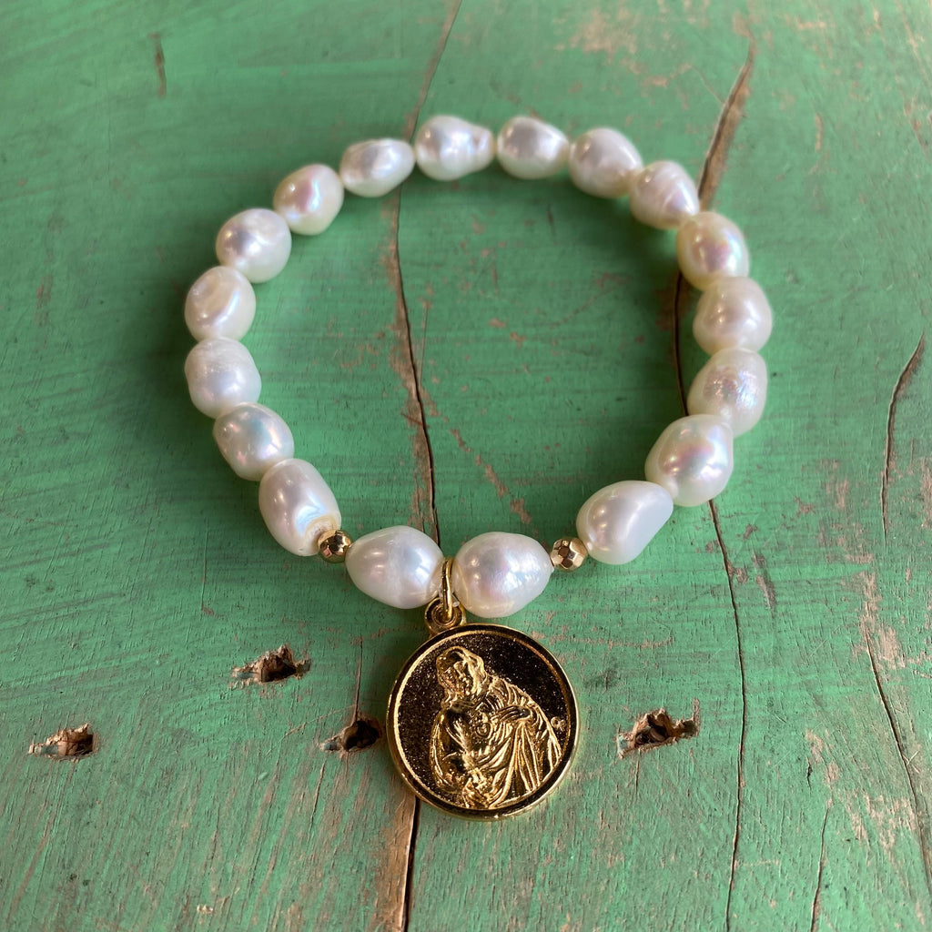 Baroque Freshwater Pearl Bracelet