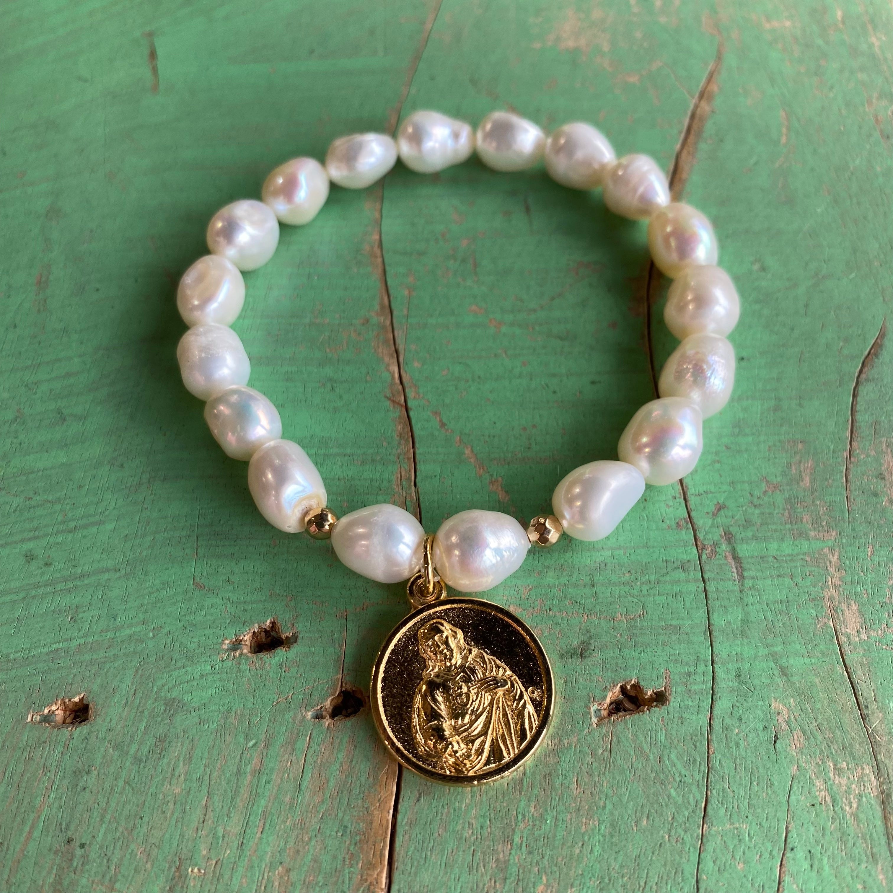 Baroque Freshwater Pearl Bracelet